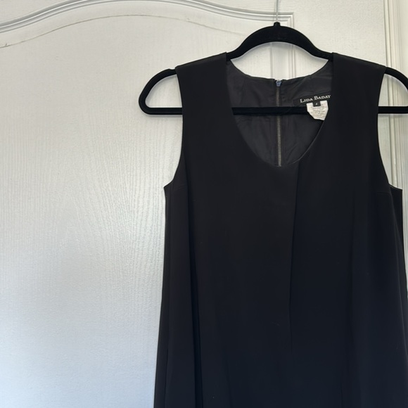 Lida Baday silk lined black shift dress - Picture 3 of 3